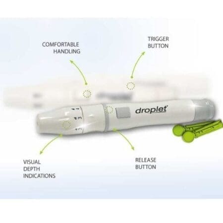 Pero k lancetkám DROPLET - zariadenie na odber kapilárnej krvi