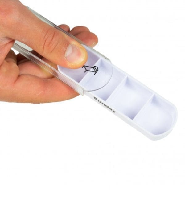 Gima dávkovač liekov, týždenný, veža 4 časti 2 Dávkovač liekov, týždenný, veža 3