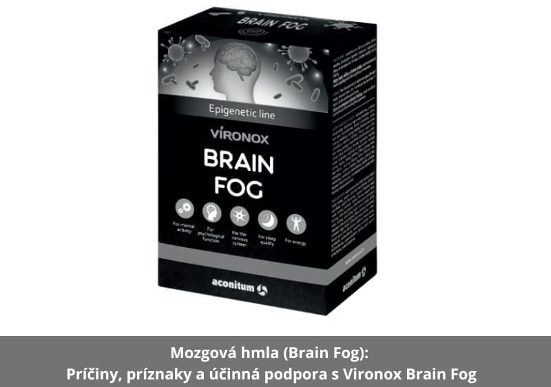 Mozgová hmla (Brain Fog): príčiny, príznaky a účinná podpora s Vironox Brain Fog