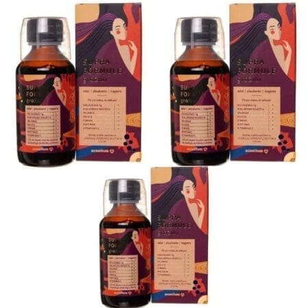 3 x Supra formula liquid 175 ml - Výnimočný dar pre výnimočnú ženu - elixír krásy v tekutej forme