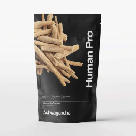 Human pro Ashwagandha KSM 66 - podporuje rast svalov, zvládanie stresu a spánok